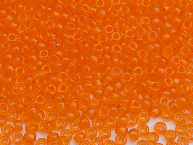 Miyuki Rocailles Saatperlen Größe 11/0 (2mm) Farbe: 138 Oran