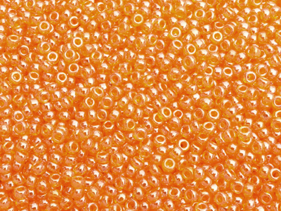 orange Miyuki Rocailles Saatperlen Größe 11/0 (2mm) Farbe 16