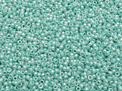 türkiese Miyuki Rocailles Perlen Größe 15/0 Farbe 435