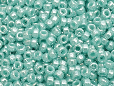 türkiese Miyuki Rocailles Perlen Größe 15/0 Farbe 435 - Naha