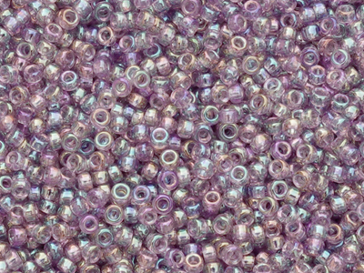 violette Miyuki Rocailles Saatperlen 15/0 Farbe 256 Nahaufna
