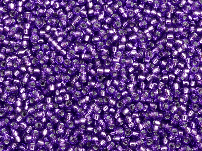 purple Miyuki seed beads size 11/0 (2mm) color 1347