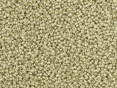 Miyuki Rocailles Perlen Größe 15/0 Farbe Dura Coat 4201