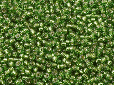 Miyuki Rocailles Seed Beads size 15/0 color 26 green