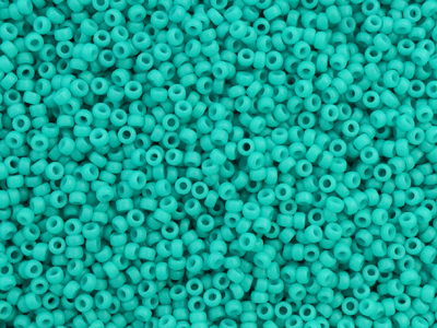 türkise Miyuki Rocailles Perlen 15/0 Farbe 2050