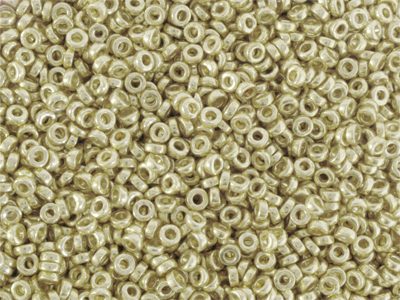 Miyuki Spacer Beads Farbe 4201 Gentle Aurum