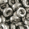 10g Miyuki Spacer Beads 3x1,3mm Farbe 194 - mit echtem Palladium beschichtet