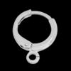 1 Paar Brisuren ~12mm, Messing, silber