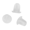 ~100 Stk. Gummi Stopper für Ohrhaken ~5mm
