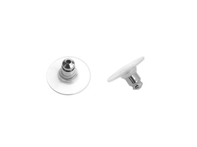 Stöpsel Hintereile für Ohrstecker aus Kunststoff