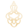 Ornament für Ohrringe, Model Kleopatra 55x35mm