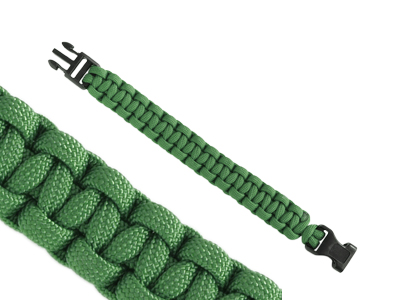 Paracord Armband 22cm Emerald Bild 1