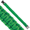 1 Stk. dünnes Paracord Armband 19cm Grün