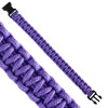 1 Stk. dünnes Paracord Armband 19cm Violett