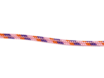 Paracordband 2,5mm mehrfarbig rosa