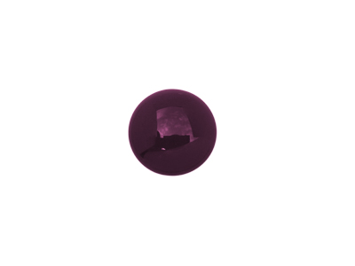 Cabochon 12mm Farbe: Dunkelbordeaux