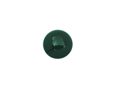 Cabochon 12mm Farbe: dunkles Efeugrün