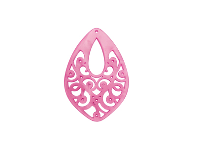 Polaris Ornament Anhänger für Ohrringe Azalee Pink