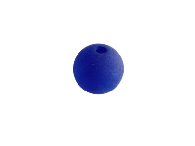 runde Polarisperlen 8mm blau, Majestic Blue, Bild 1