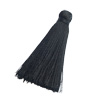1 Stk. Textilquaste ~3cm lang, schwarz