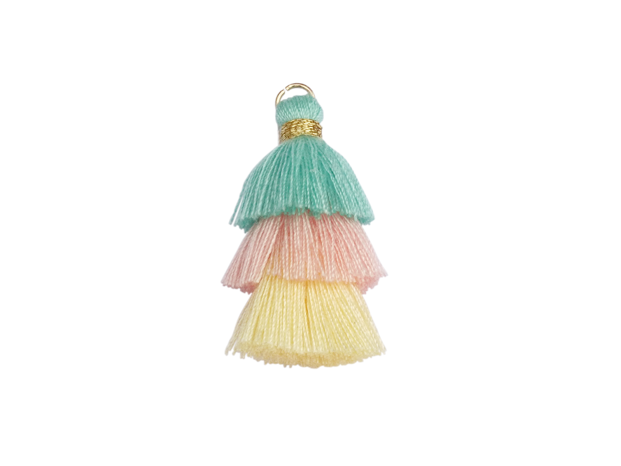 dreifarbige pastel Quasten kaufen