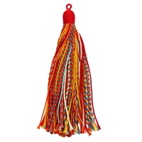 Quaste Grande ~15cm - rot