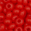 1 Dose (ca.17g.) Rocailles 9/0 ~2,5mm Kirschrot opak