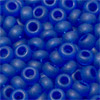 1 Dose (ca.17g.) Rocailles 9/0 ~2,5mm Dunkelblau matt