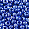 1 Dose (ca.17g.) Rocailles 9/0 ~2,5mm Dunkelblau opak mit Luster