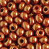 1 Dose (ca.17g.) Rocailles 9/0 ~2,5mm Kastanienbraun opak mit Luster