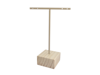 kleine Ständer Displays aus Holz für Ohrringe, Schmuckstände