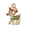 Schmuckanhänger aus Metall, Reh ~20x13mm