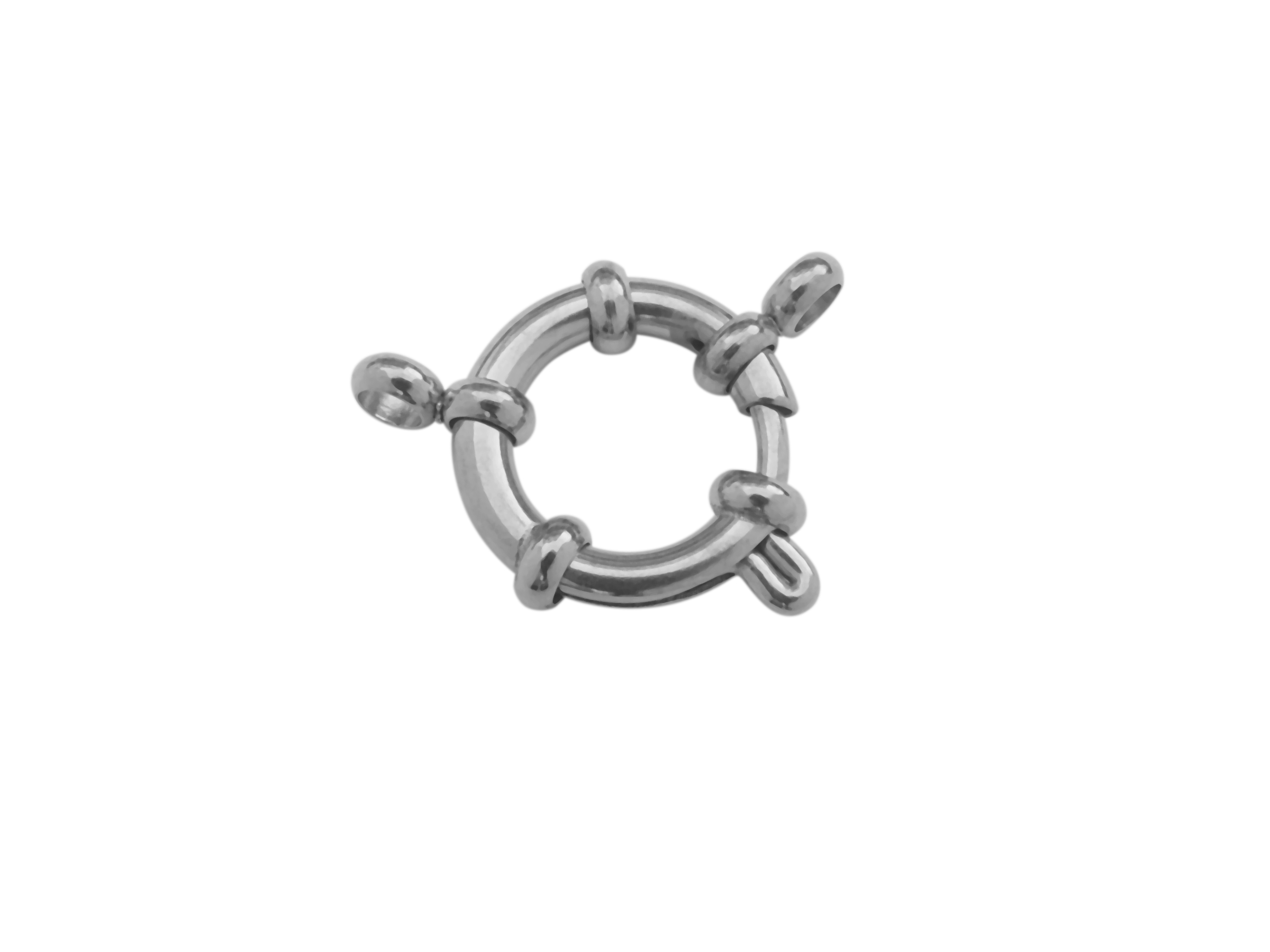 14mm Federringschließen aus Edelstahl zum Schmuckmachen