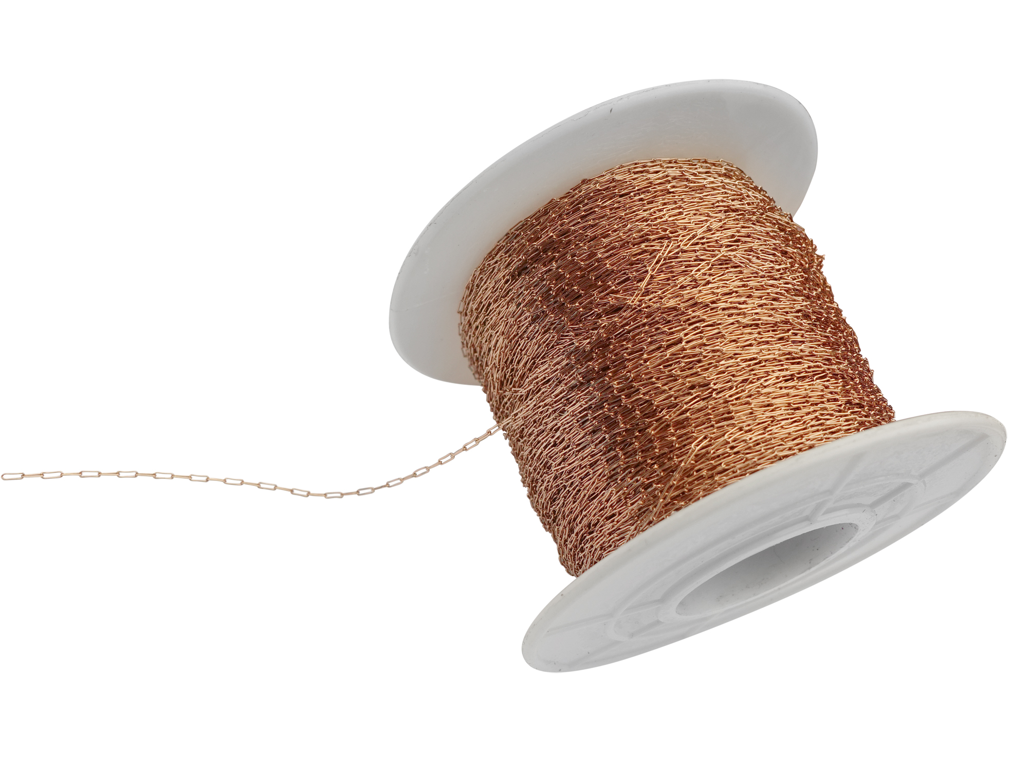 rose golden Fädelkette zum Anfertigen von Perlenketten mit A