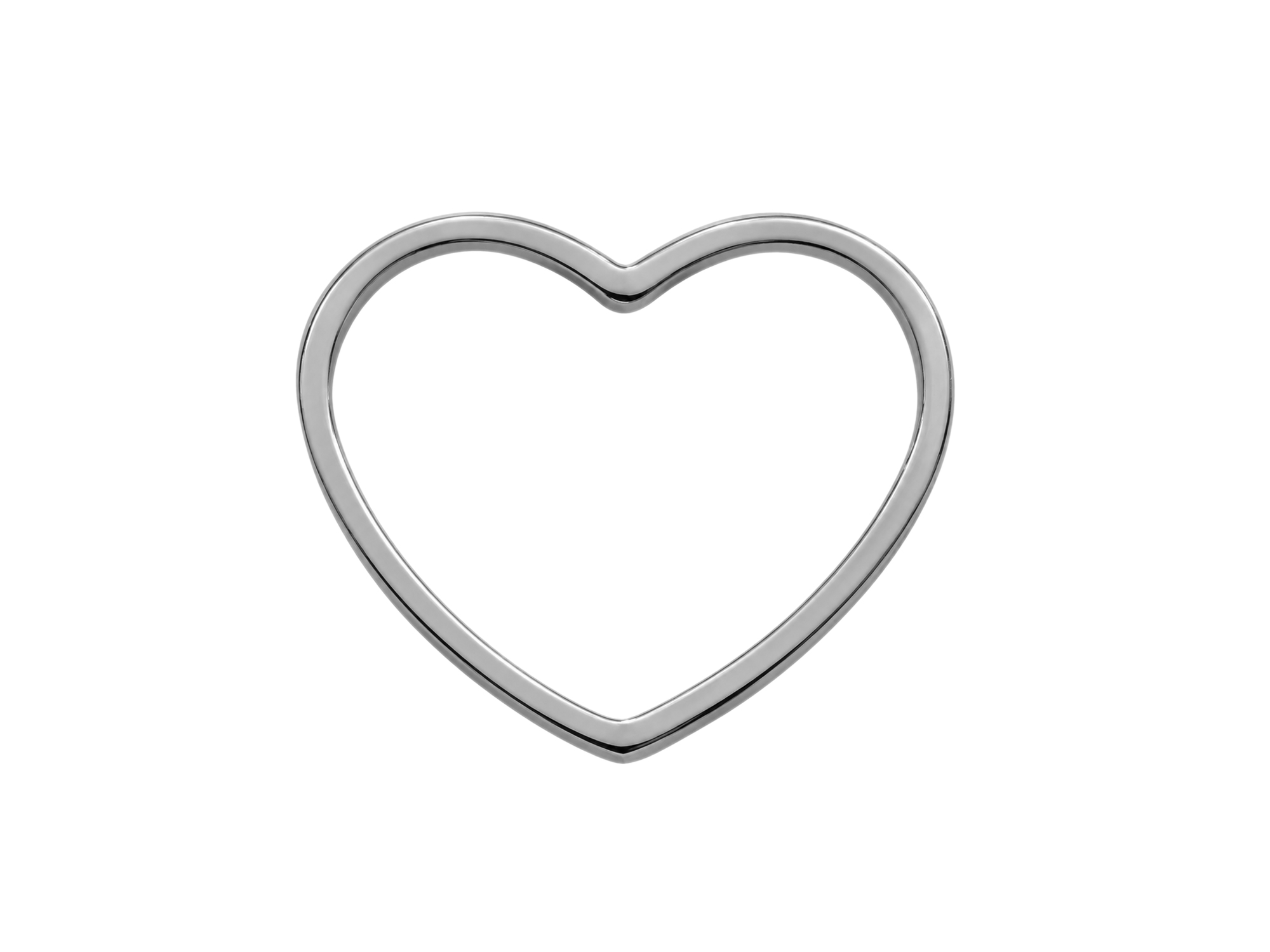 Metallrahmen Rahmen Basis, Herz 20x18mm für DIY Boho Perleno
