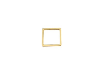 goldene quadratische Rahmen Basis 12x12mm für DIY Brick Stit