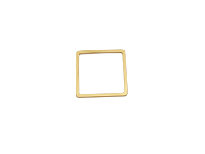 goldene quadratische Rahmen Basis 16x16mm für DIY Brick Stit