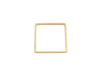 goldene quadratische Rahmen Basis 20x20mm für DIY Brick Stit