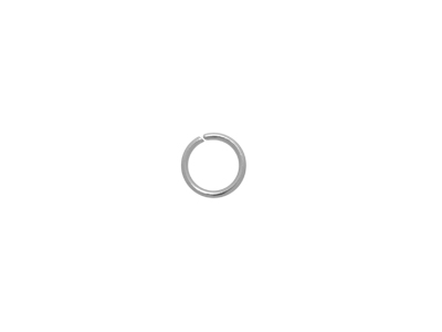 offene Biegeringe aus Edelstahl 7mm, Drahtstärke 0,8mm