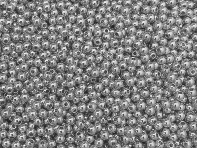 rund Edelstahlperlen 4mm Zwischenteile zum Schmuckmachen