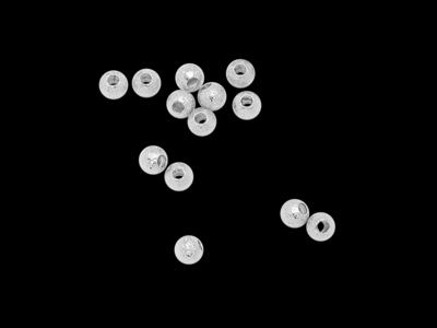 runde 3mm Silberperlen zum Schmuckmachen