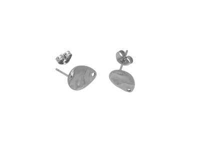Schmuckzubehör Ohrstecker zum Schmuck machen Tropfen