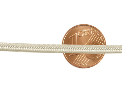 natur weißes Soutache Band, Kordel, Flachband