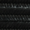 1 Meter Soutache Band 3mm, Schwarz