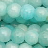 1 Strang (~38,5cm) echter Amazonit Steinperlen, rund ~3,5mm