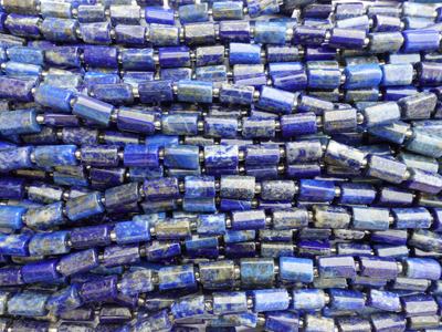 zylinderförmige Lapis-Lazuli Steinperlen 10mm