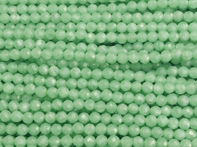 geschliffene, gefärbte weiße Jade Steinperlen 3mm B2B Großha