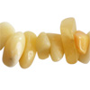 Splitterstrang ca. 82cm gelbe Jade