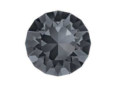 Swarovski Chaton Rivoli 8mm 1088 Crystal Silver Night
