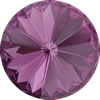 Swarovski Rivoli 1122 12mm Amethyst F